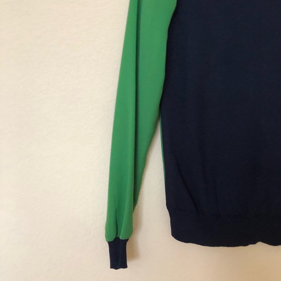 3.1 Phillip Lim For Target Green Blue Long Sleeves Shirt Top S/P - Picture 6 of 8